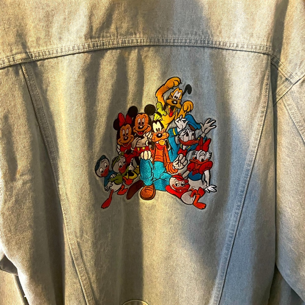Authentic Disney characters Jean jacket